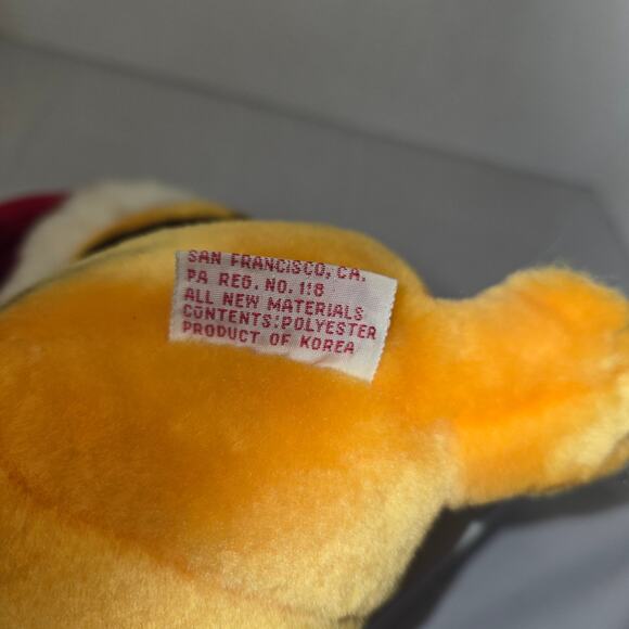 Vintage Dakin Garfield Plush Letter to Santa Hat Stuffed Animal Cat 1981 9" - Picture 11 of 15